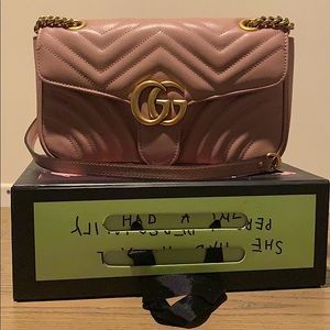 Gucci Marmont Matelasse Shoulder Bag